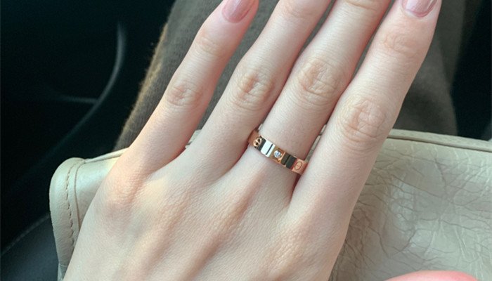 Cartier Love Diamond Ring - Rings - Jewellery